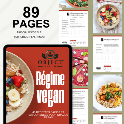 E-book régime vegan